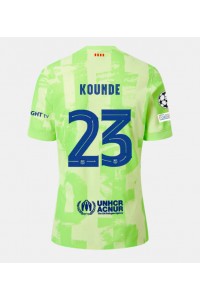 Barcelona Jules Kounde #23 Fotballdrakt Tredje Klær 2024-25 Korte ermer